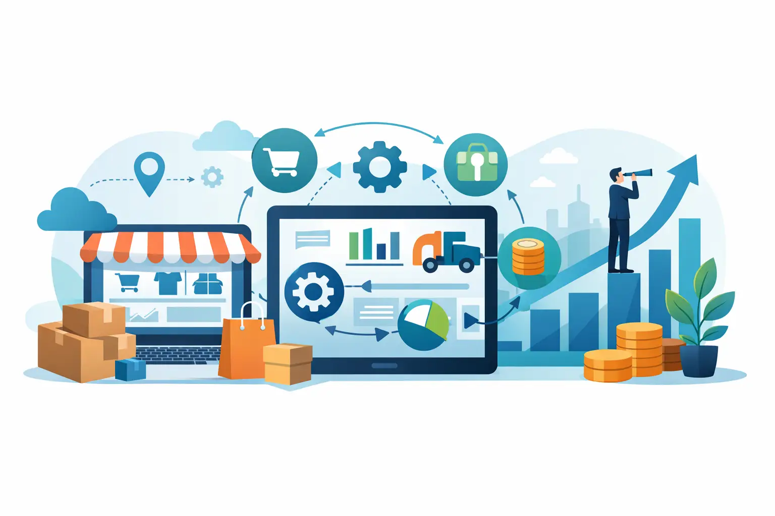 ERP για eShop που στηρίζει ανάπτυξη